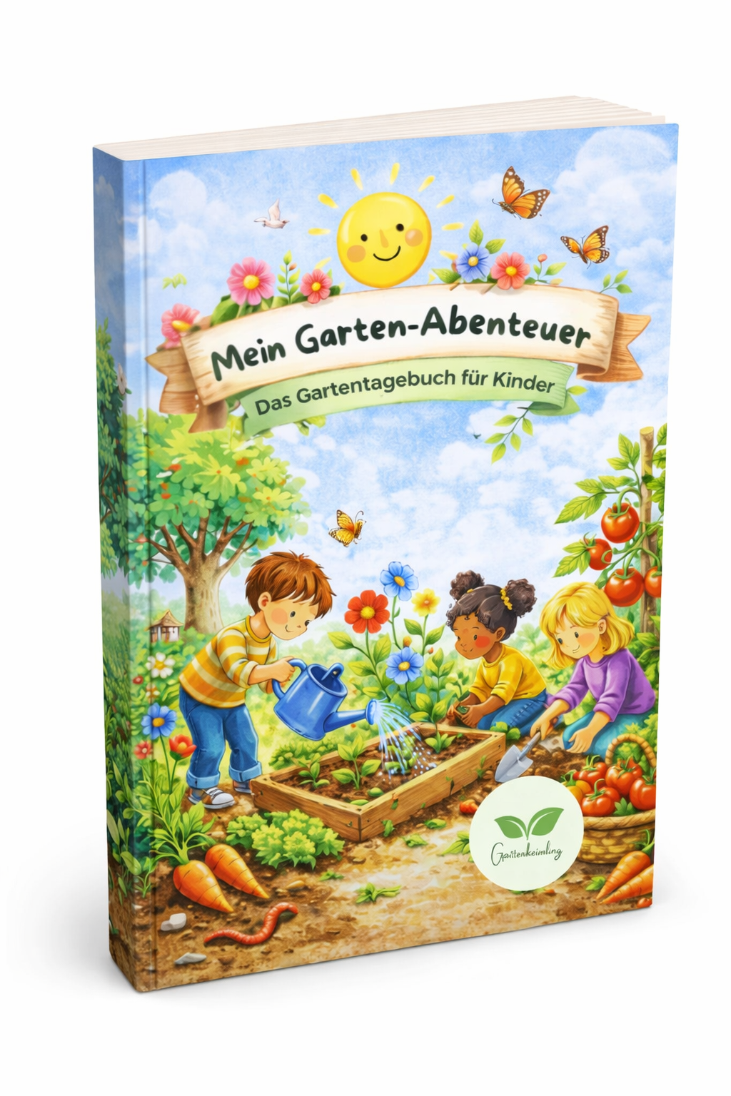 Mein Garten Abenteuer - Das Gartentagebuch für Kinder