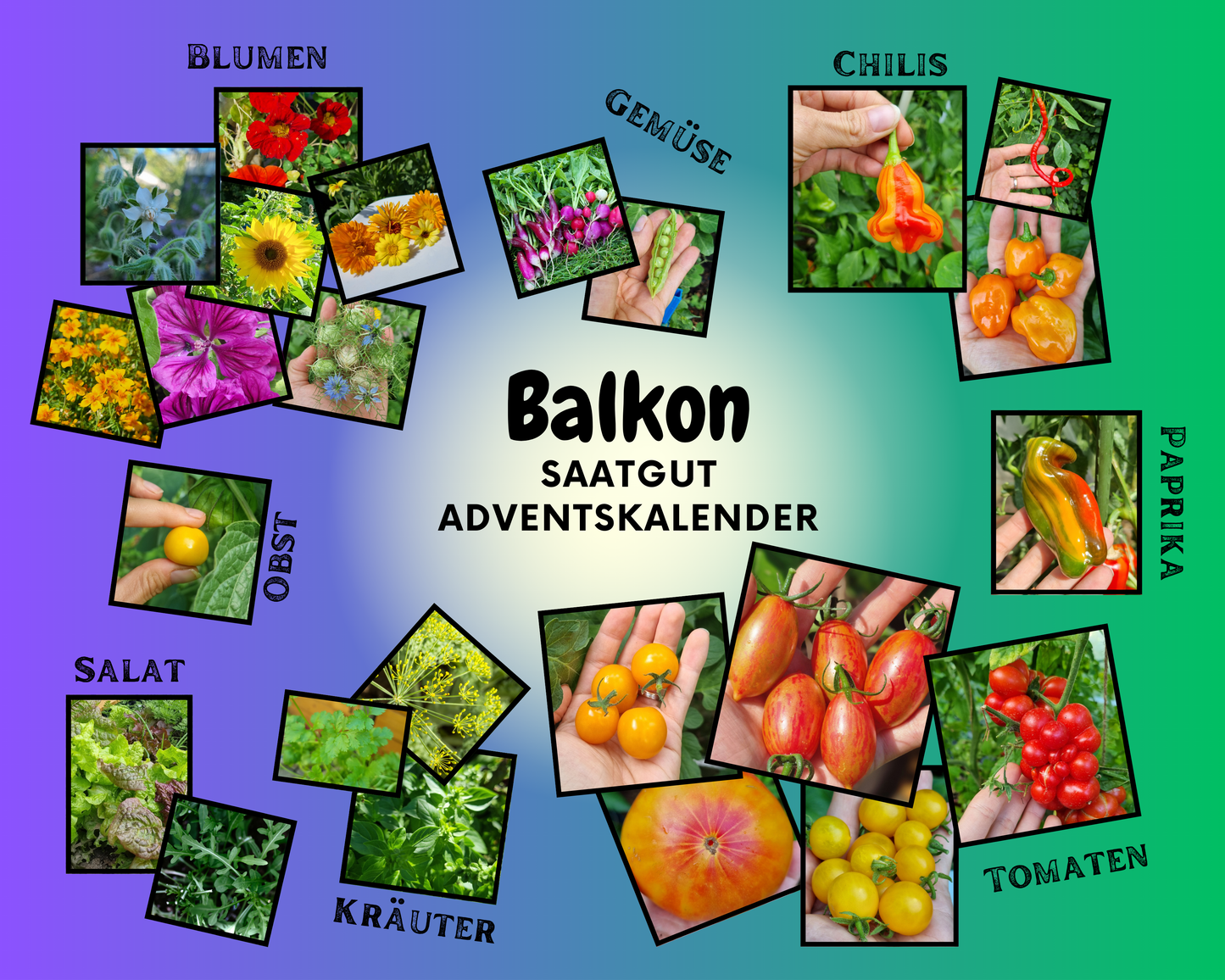 Adventskalender Balkon
