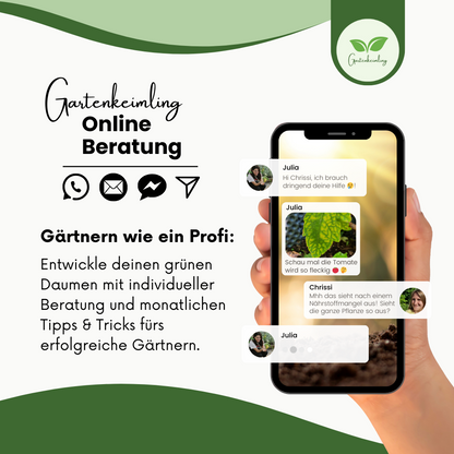 Gartenkeimling Online Beratung