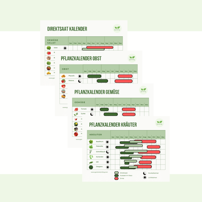 Aussaat- und Erntekalender