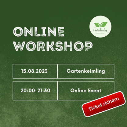Online - Workshop: Effizient düngen, Pflanzen stärken - Erfolg ernten
